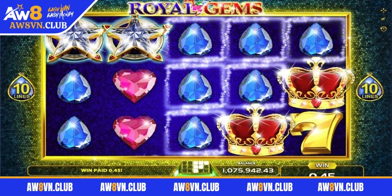 Royal Gems Match AW8 Kết Hợp Cổ Điển Cùng Cảm Hứng Hiện Đại 3 Tùy chỉnh trải nghiệm chơi Royal Gems Match